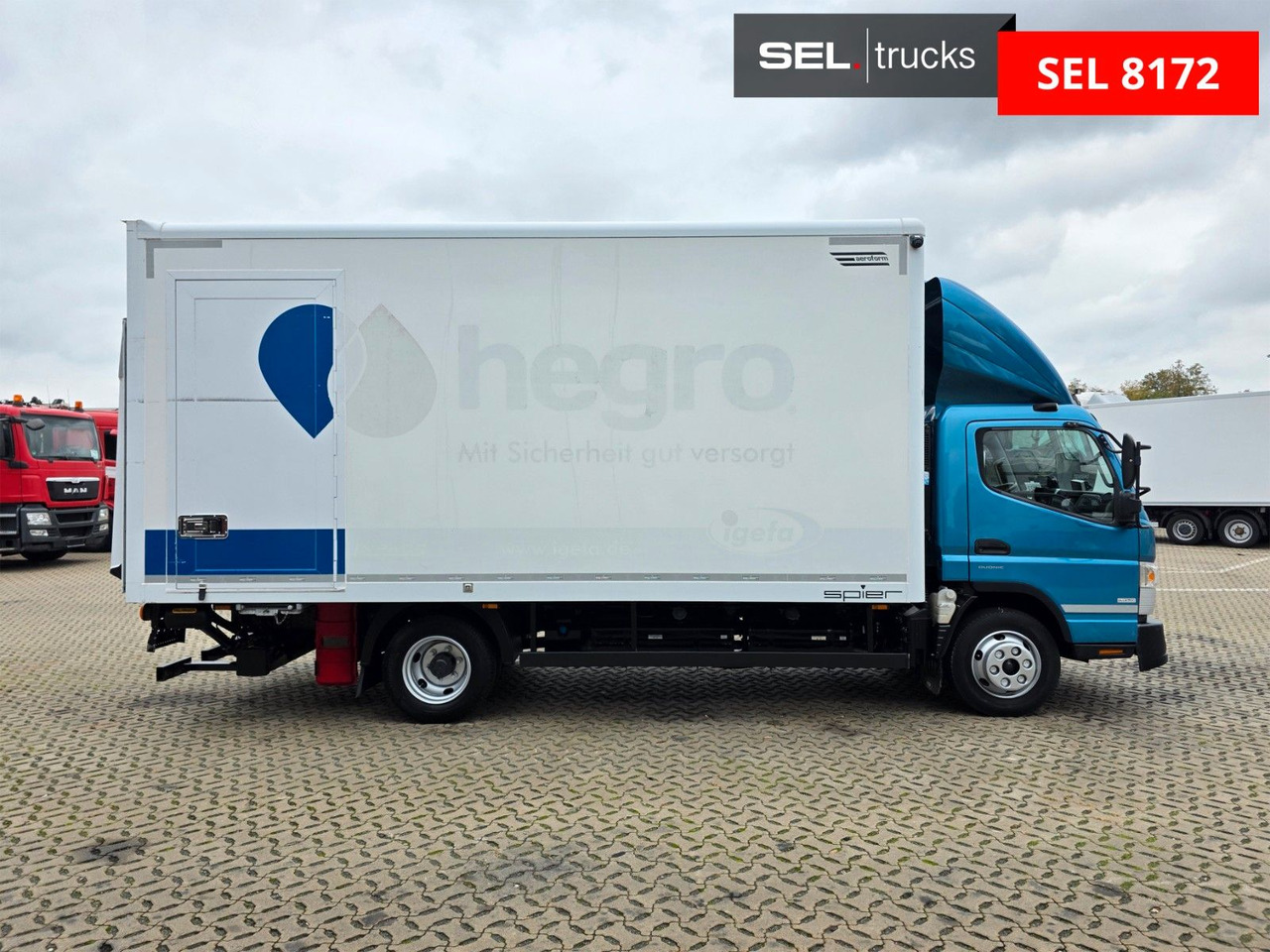 FUSO Canter 9C18 / Ladebordwand / 3 Sitzen - Dostavno vozilo sa zatvorenim sandukom: slika 4 FUSO Canter 9C18 / Ladebordwand / 3 Sitzen - Dostavno vozilo sa zatvorenim sandukom: slika 4