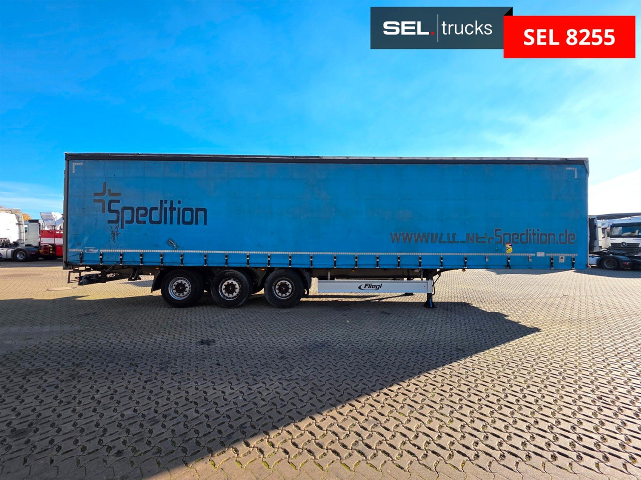 Fliegl SDS01 / Coilmulde / EDSCHA - Poluprikolica sa ceradom: slika 4 Fliegl SDS01 / Coilmulde / EDSCHA - Poluprikolica sa ceradom: slika 4