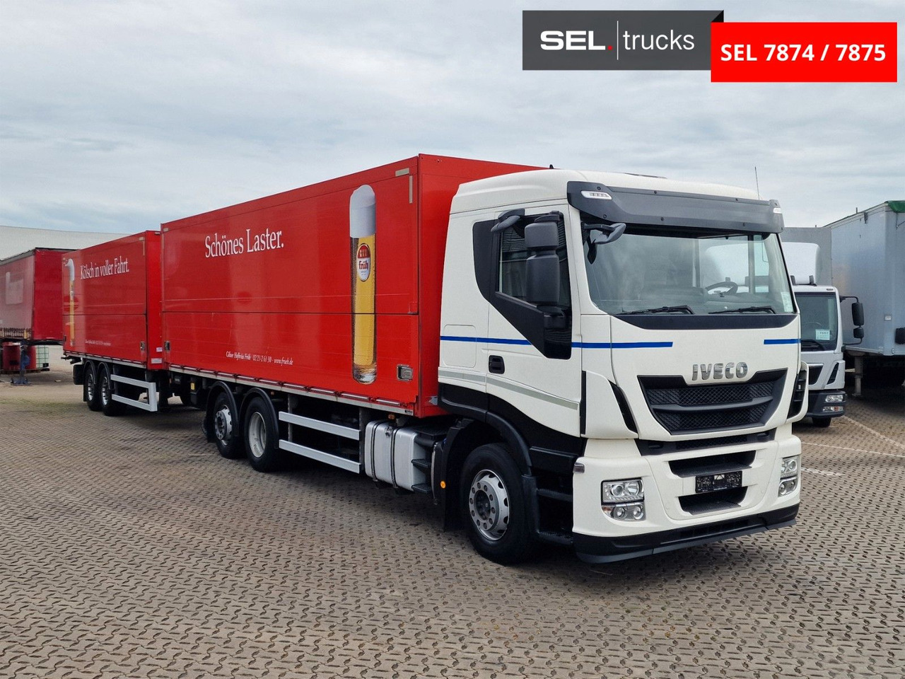 Iveco Stralis 420 / Ladebordwand / Lenkachse /Liftache - Kamion za prevoz boca: slika 3 Iveco Stralis 420 / Ladebordwand / Lenkachse /Liftache - Kamion za prevoz boca: slika 3