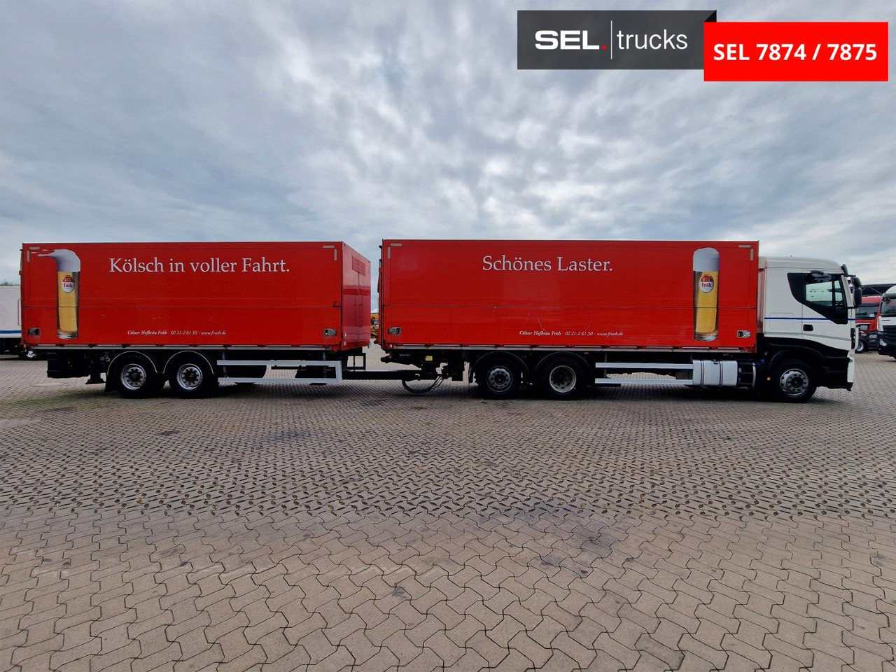 Iveco Stralis 420 / Ladebordwand / Lenkachse /Liftache - Kamion za prevoz boca: slika 4 Iveco Stralis 420 / Ladebordwand / Lenkachse /Liftache - Kamion za prevoz boca: slika 4
