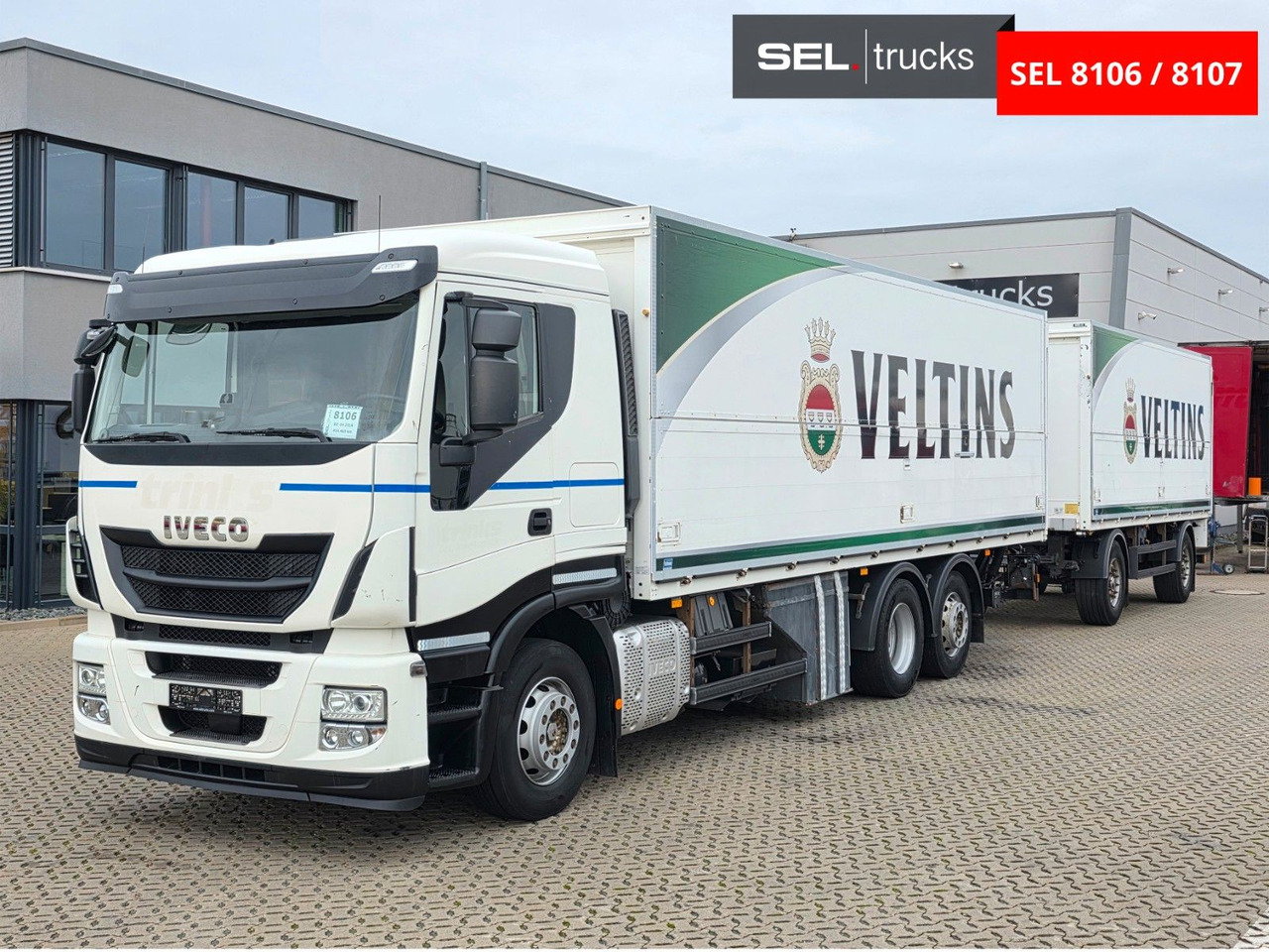 Iveco Stralis 460 / Ldbw / Lenkachse / Liftachse - Kamion za prevoz boca: slika 1 Iveco Stralis 460 / Ldbw / Lenkachse / Liftachse - Kamion za prevoz boca: slika 1