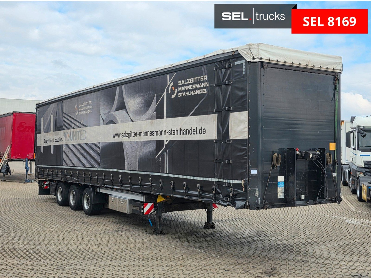 Kögel SN 24 / Coilmulde / verbreiterbar - Poluprikolica sa ceradom: slika 4 Kögel SN 24 / Coilmulde / verbreiterbar - Poluprikolica sa ceradom: slika 4