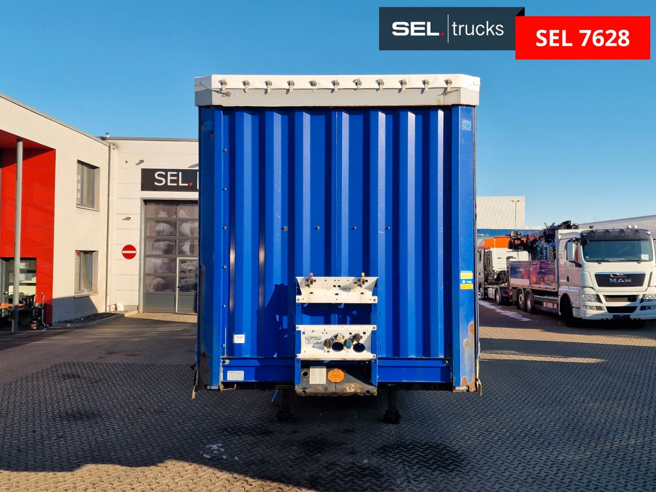 Krone SD / Hubdach / EDSCHA / Coil / verbreiterbar - Poluprikolica sa ceradom: slika 3 Krone SD / Hubdach / EDSCHA / Coil / verbreiterbar - Poluprikolica sa ceradom: slika 3