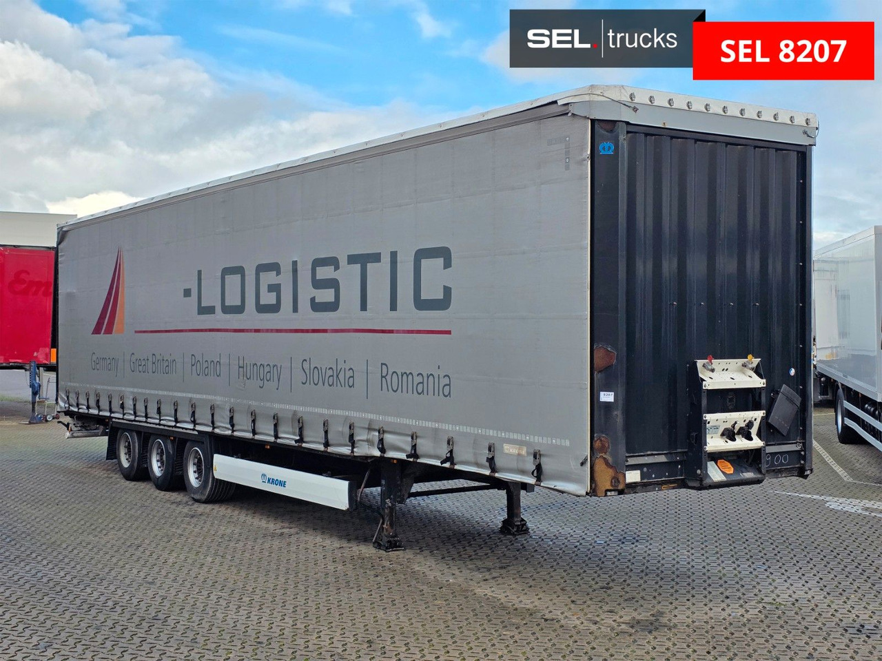 Krone SD / Hubdach / EDSCHA / Liftachse - Poluprikolica sa ceradom: slika 3 Krone SD / Hubdach / EDSCHA / Liftachse - Poluprikolica sa ceradom: slika 3