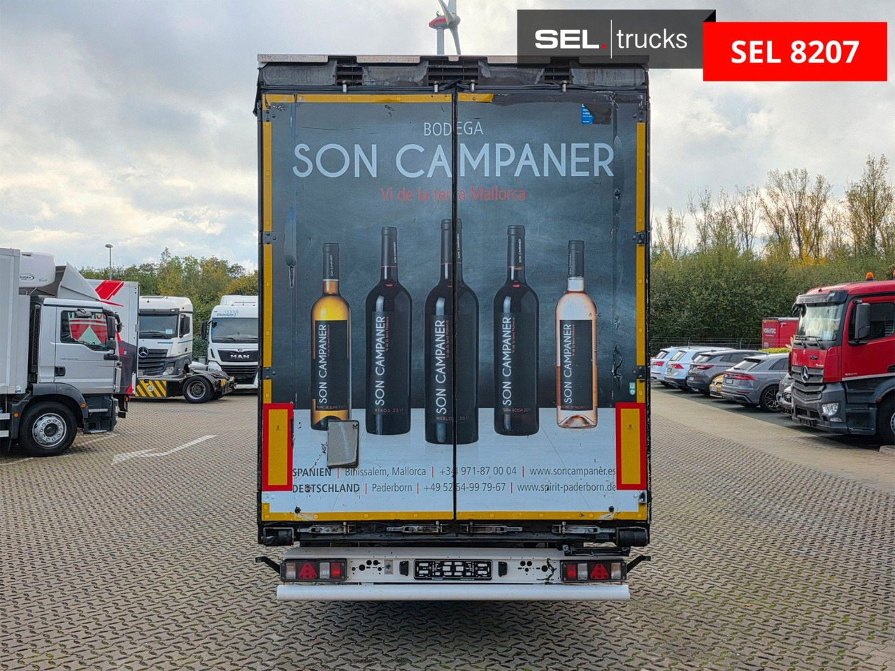 Poluprikolica sa ceradom Krone SD / Hubdach / EDSCHA / Liftachse: slika 6 Poluprikolica sa ceradom Krone SD / Hubdach / EDSCHA / Liftachse: slika 6