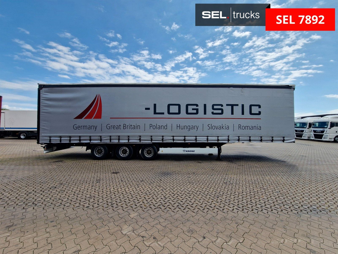 Krone SD / Hubdach / EDSCHA / Mega / Liftachse - Poluprikolica sa ceradom: slika 4 Krone SD / Hubdach / EDSCHA / Mega / Liftachse - Poluprikolica sa ceradom: slika 4