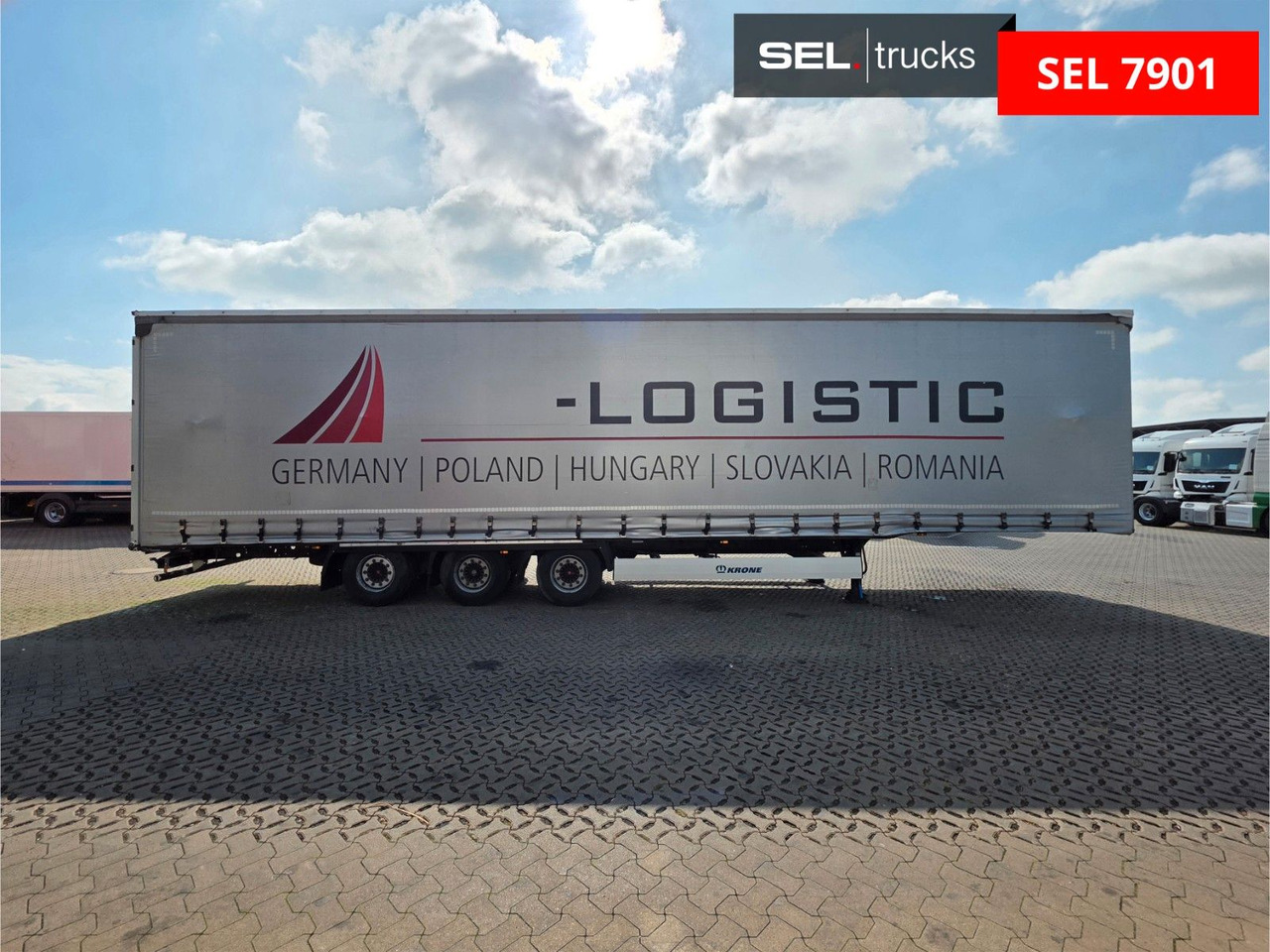 Krone SD / Hubdach / EDSCHA / Mega / Liftachse - Poluprikolica sa ceradom: slika 4 Krone SD / Hubdach / EDSCHA / Mega / Liftachse - Poluprikolica sa ceradom: slika 4