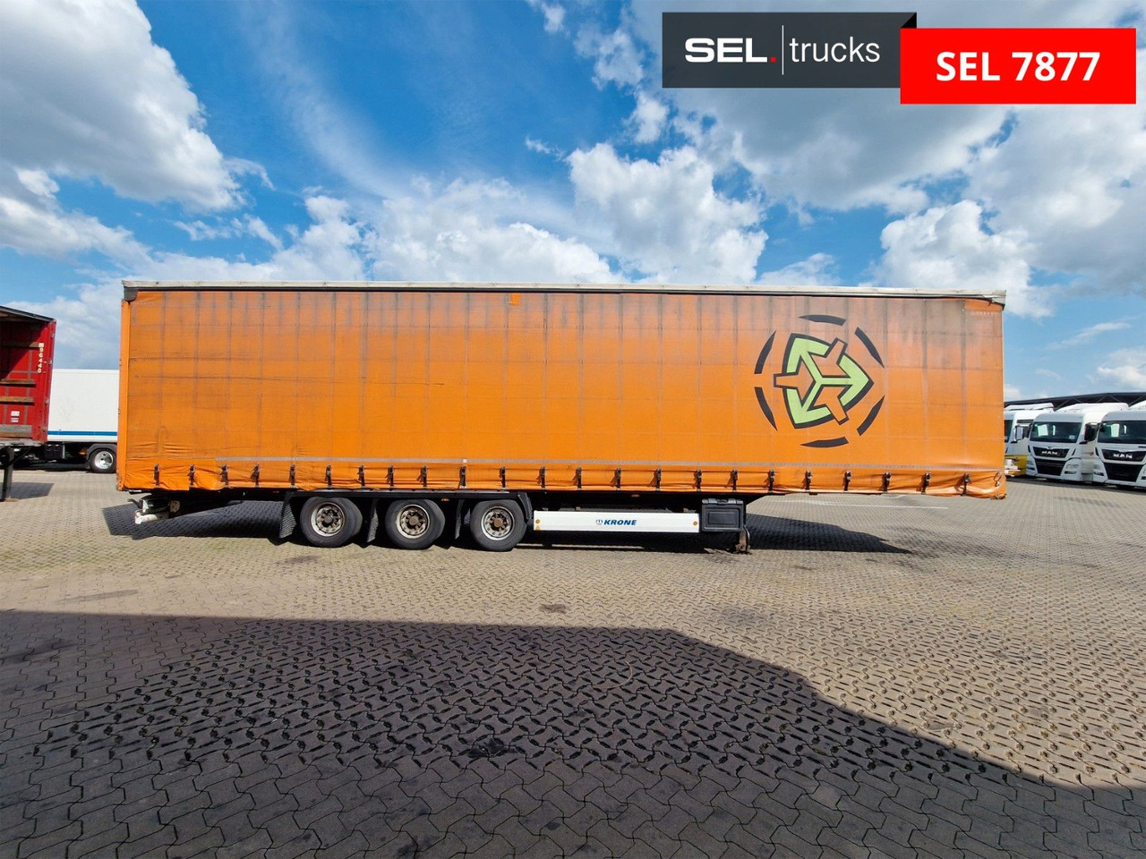 Krone SD / Hubdach / EDSCHA / Mega - Poluprikolica sa ceradom: slika 4 Krone SD / Hubdach / EDSCHA / Mega - Poluprikolica sa ceradom: slika 4