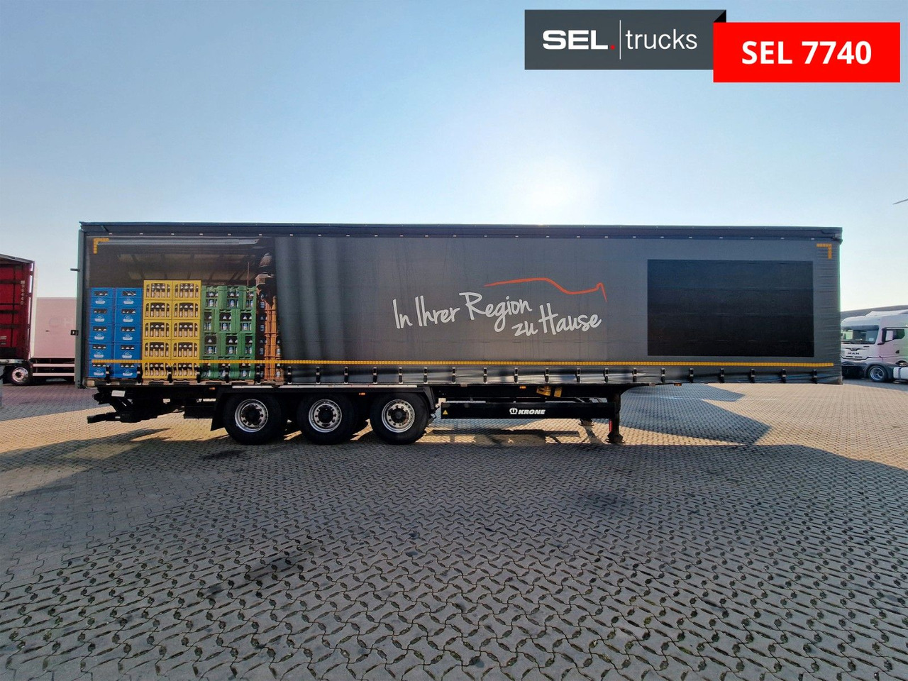 Krone SD / Ladebordwand / Lenkachse / Liftachse - Poluprikolica sa ceradom: slika 5 Krone SD / Ladebordwand / Lenkachse / Liftachse - Poluprikolica sa ceradom: slika 5