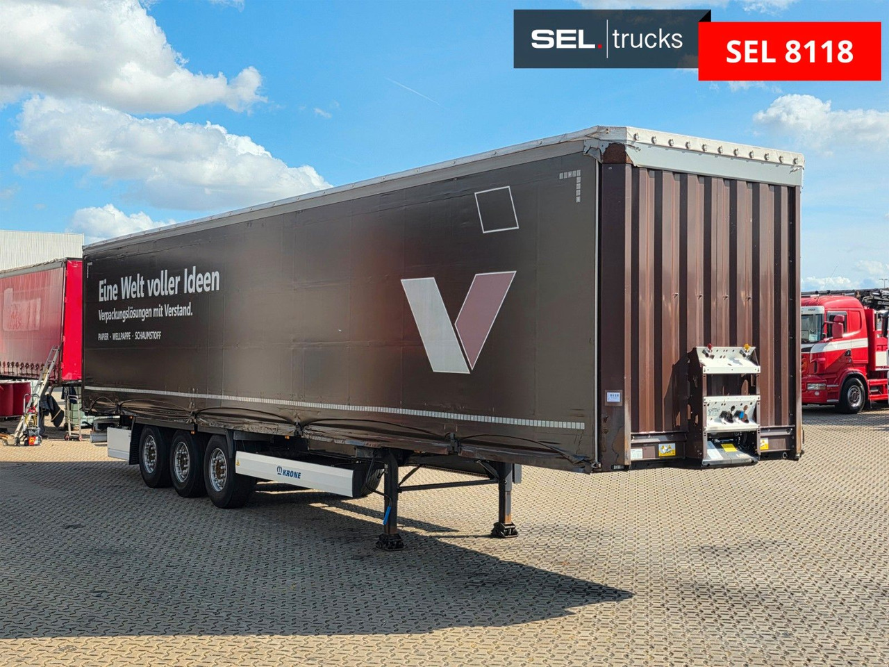 Krone SD / Liftachse / EDSCHA - Poluprikolica sa ceradom: slika 3 Krone SD / Liftachse / EDSCHA - Poluprikolica sa ceradom: slika 3