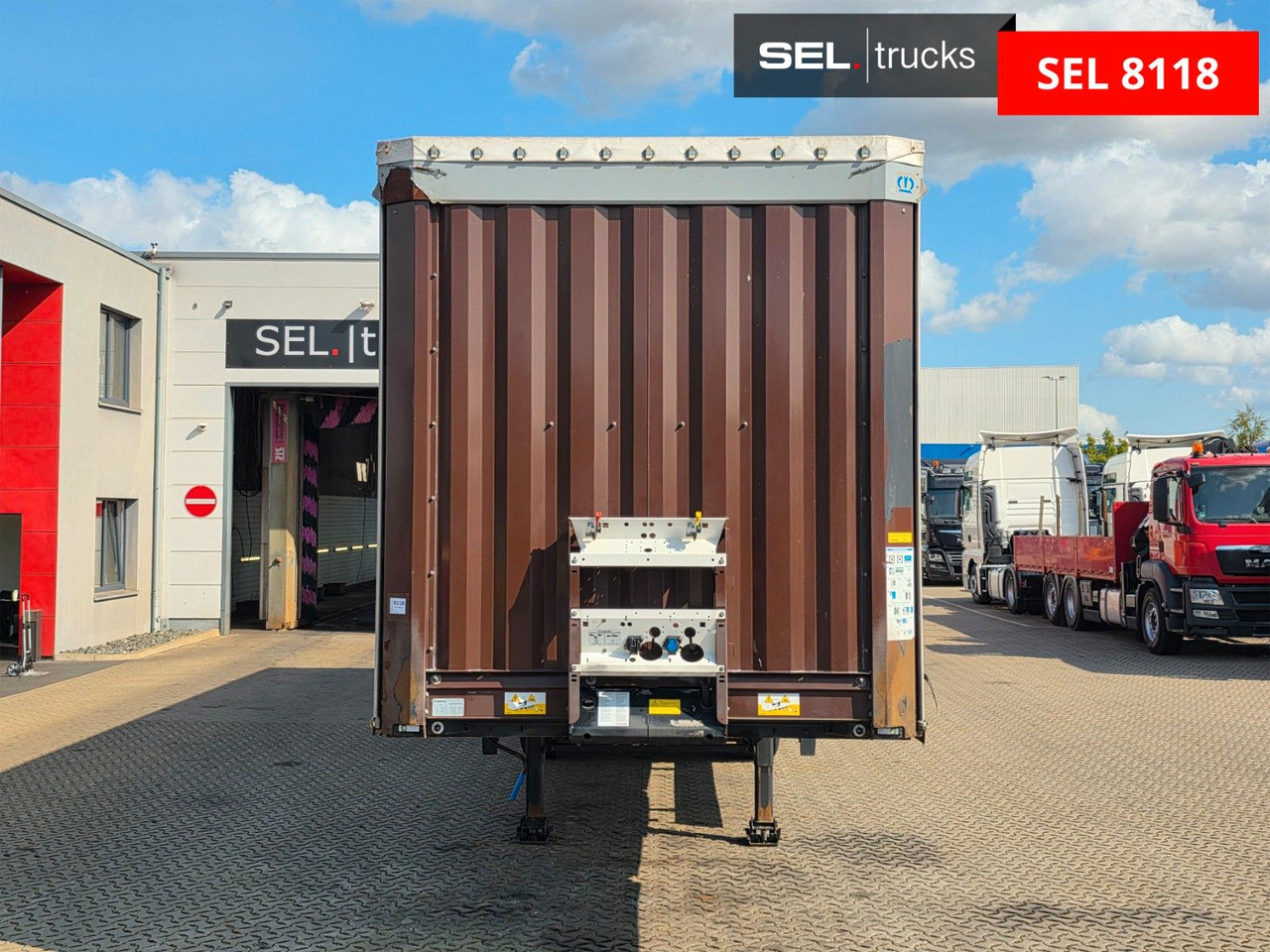 Krone SD / Liftachse / EDSCHA - Poluprikolica sa ceradom: slika 2 Krone SD / Liftachse / EDSCHA - Poluprikolica sa ceradom: slika 2