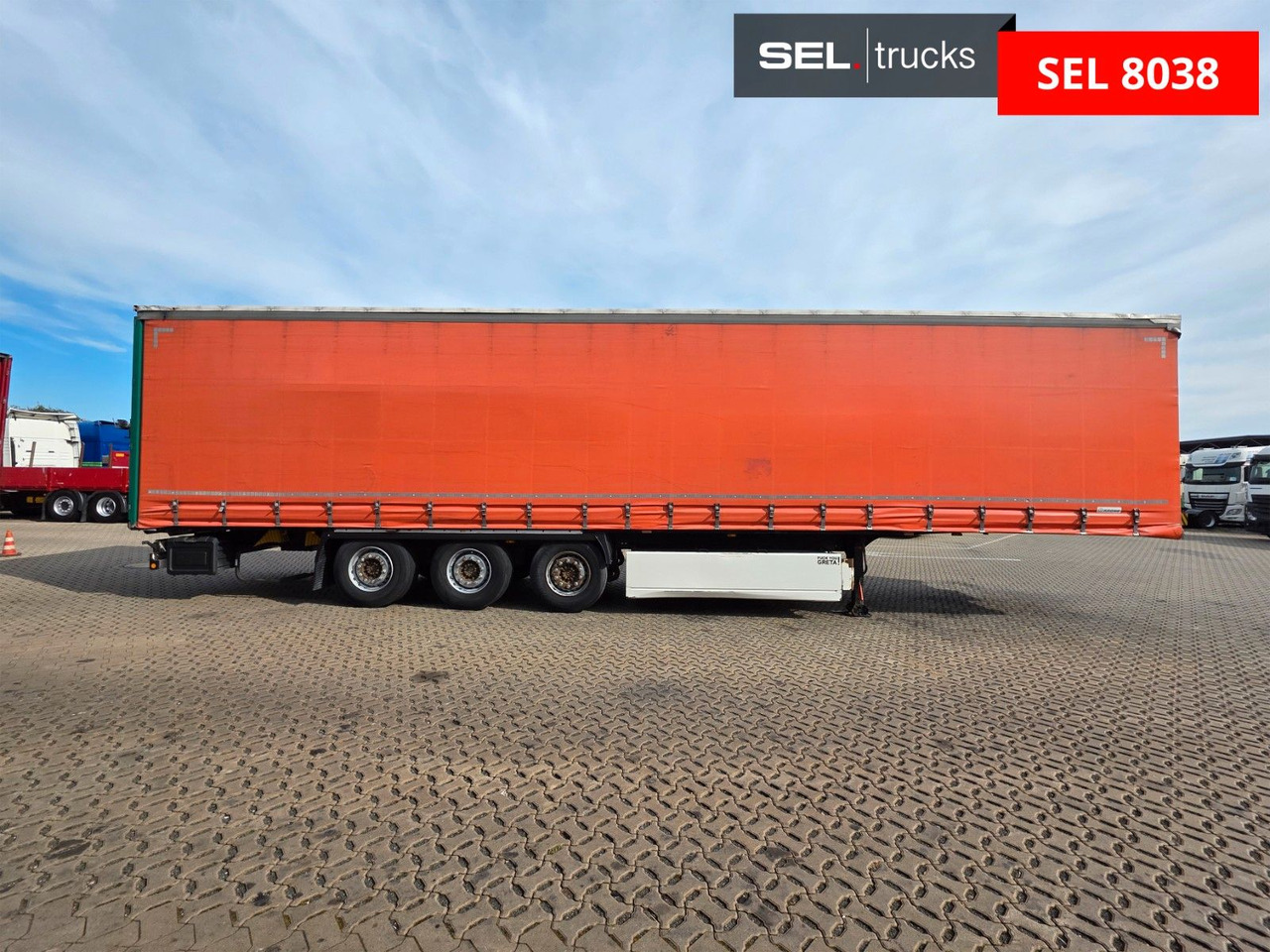 Krone SD / Palettenkasten / Liftachse - Poluprikolica sa ceradom: slika 4 Krone SD / Palettenkasten / Liftachse - Poluprikolica sa ceradom: slika 4