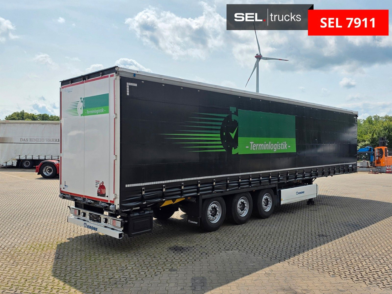 Krone SD / Palettenkasten / Liftachse - Poluprikolica sa ceradom: slika 5 Krone SD / Palettenkasten / Liftachse - Poluprikolica sa ceradom: slika 5