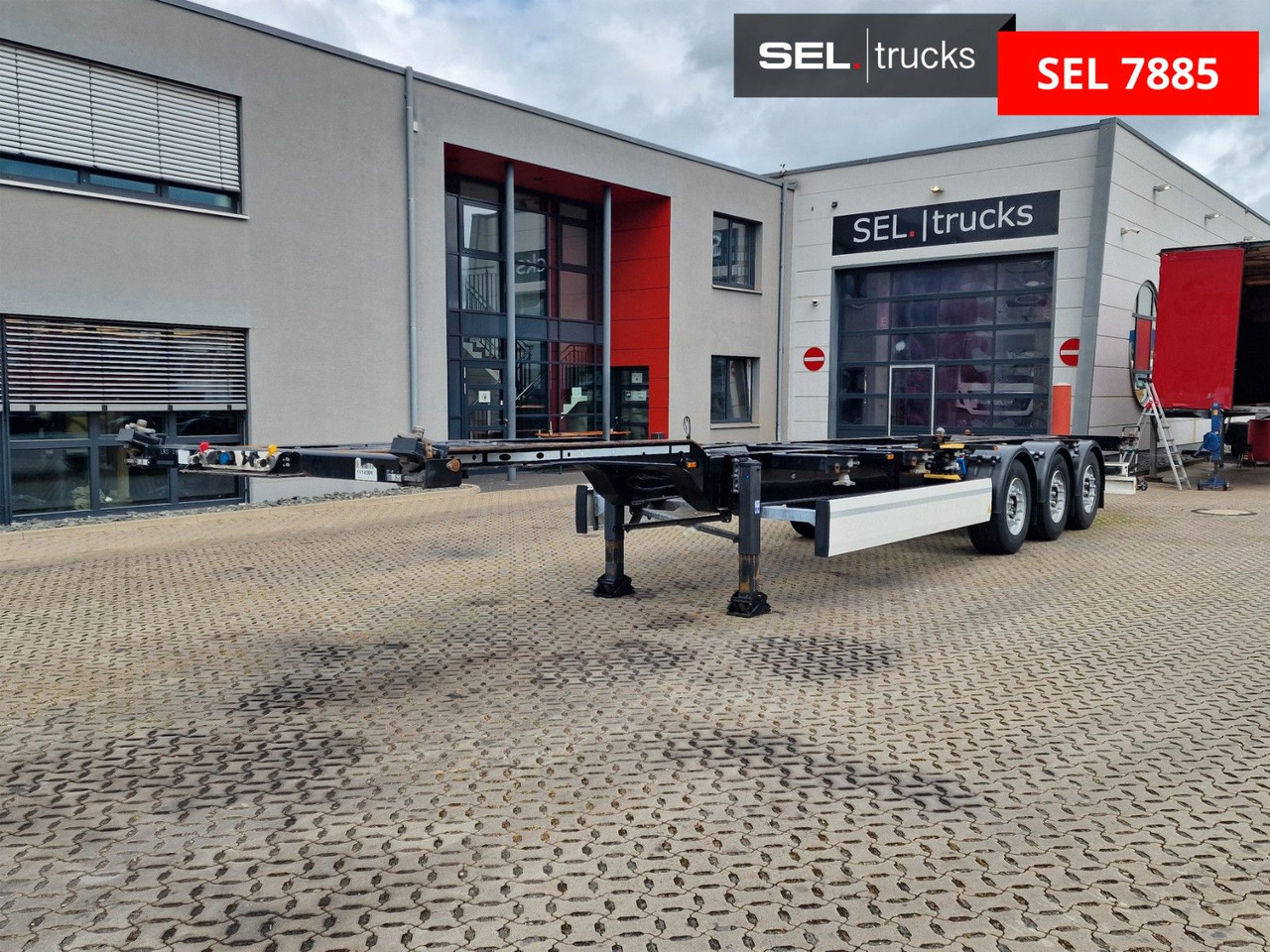 Krone SD / Teleskop / Liftachse - Poluprikolica za prevoz kontejnera/ Poluprikolica sa promenjivim sandukom: slika 1 Krone SD / Teleskop / Liftachse - Poluprikolica za prevoz kontejnera/ Poluprikolica sa promenjivim sandukom: slika 1