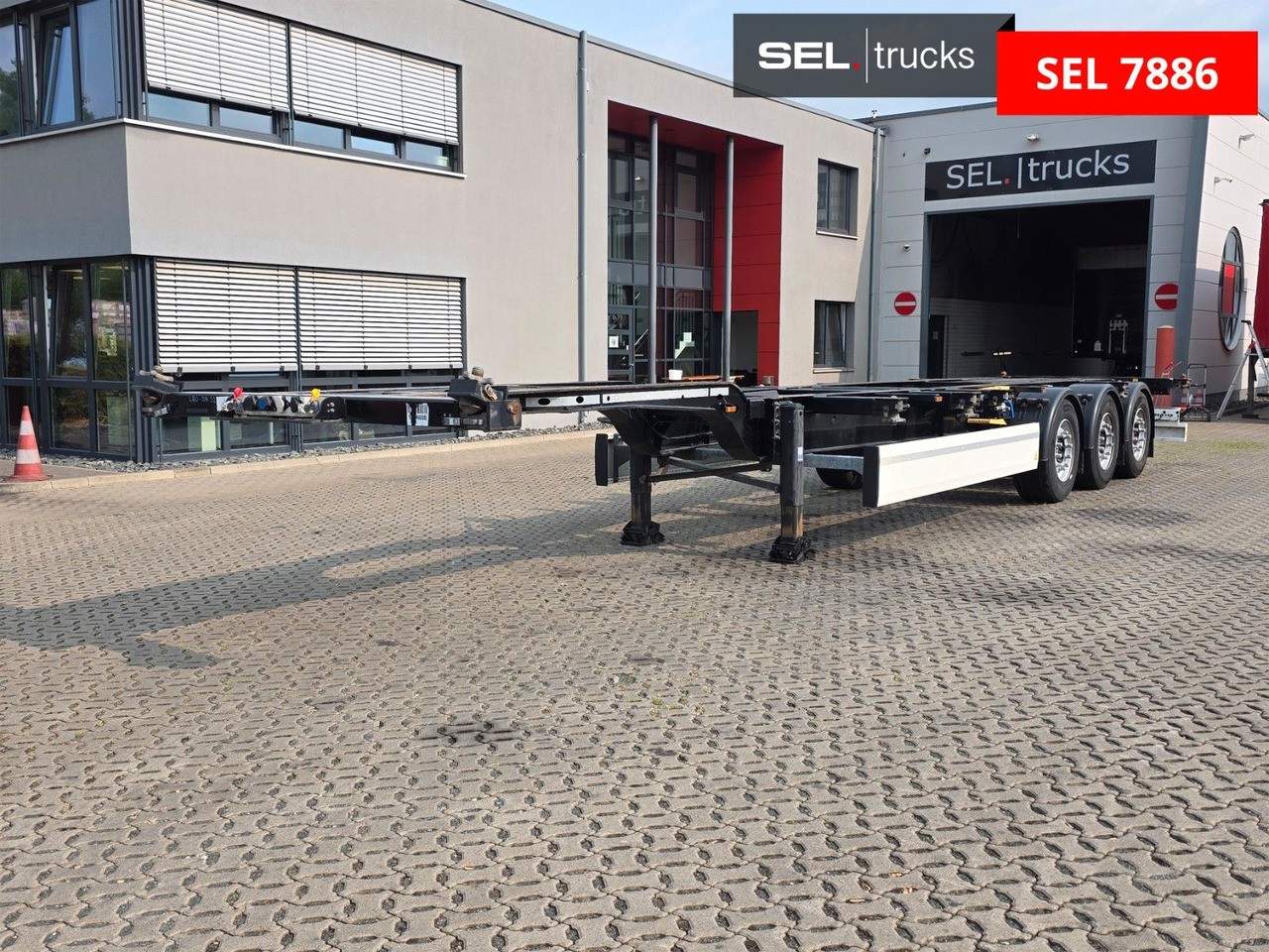 Krone SD / Teleskop / Liftachse - Poluprikolica za prevoz kontejnera/ Poluprikolica sa promenjivim sandukom: slika 1 Krone SD / Teleskop / Liftachse - Poluprikolica za prevoz kontejnera/ Poluprikolica sa promenjivim sandukom: slika 1