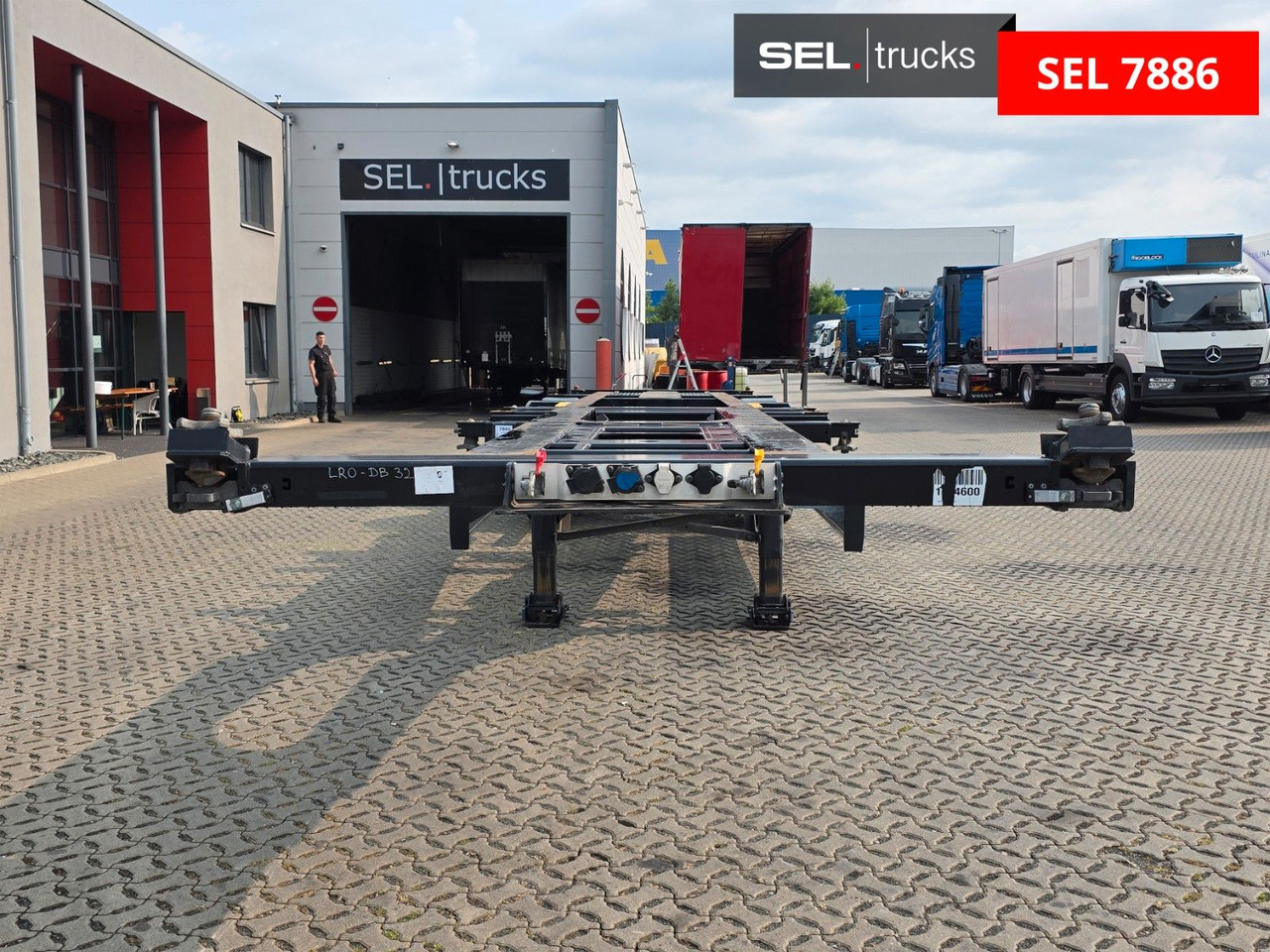 Krone SD / Teleskop / Liftachse - Poluprikolica za prevoz kontejnera/ Poluprikolica sa promenjivim sandukom: slika 2 Krone SD / Teleskop / Liftachse - Poluprikolica za prevoz kontejnera/ Poluprikolica sa promenjivim sandukom: slika 2