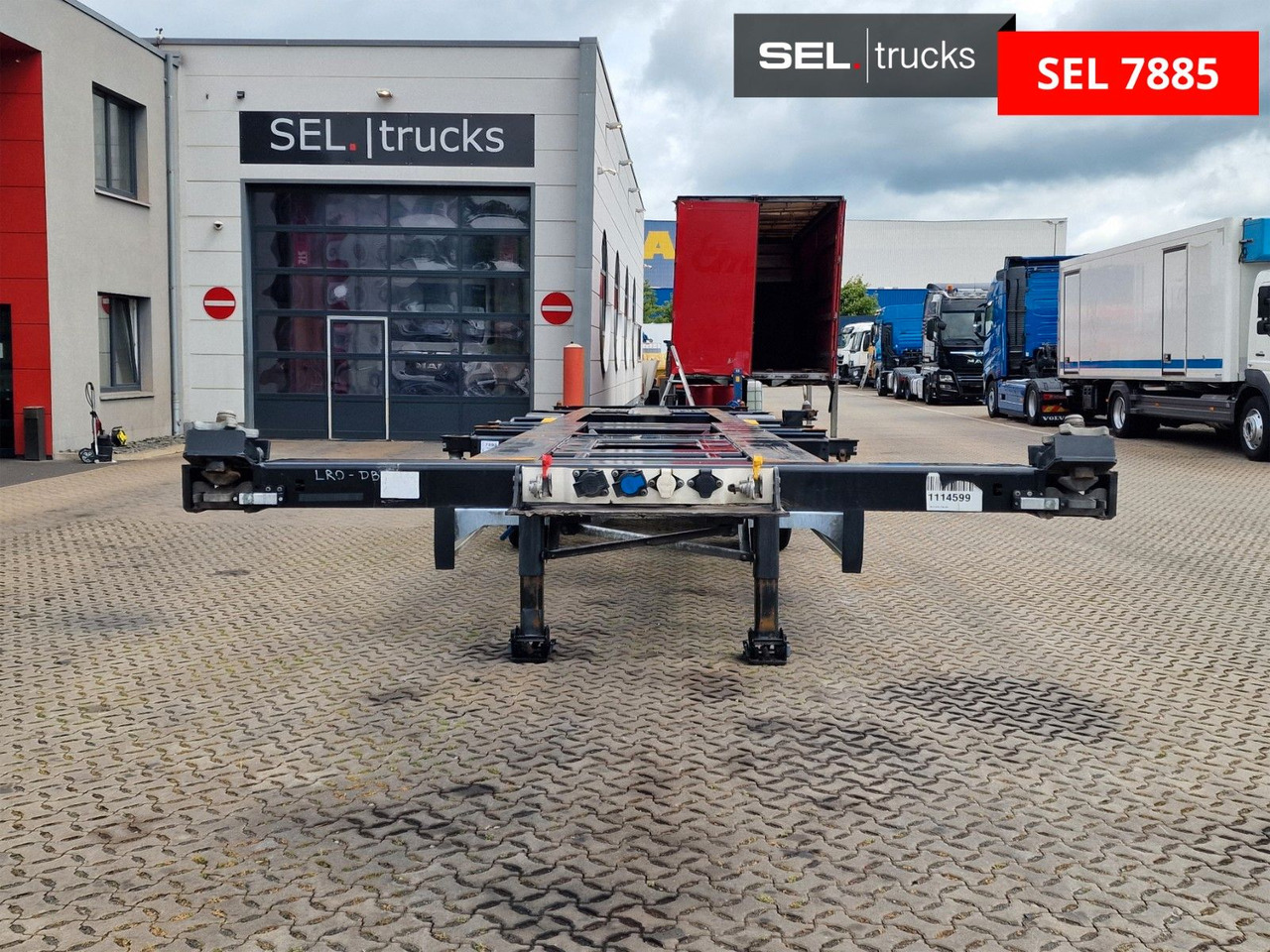 Krone SD / Teleskop / Liftachse - Poluprikolica za prevoz kontejnera/ Poluprikolica sa promenjivim sandukom: slika 2 Krone SD / Teleskop / Liftachse - Poluprikolica za prevoz kontejnera/ Poluprikolica sa promenjivim sandukom: slika 2