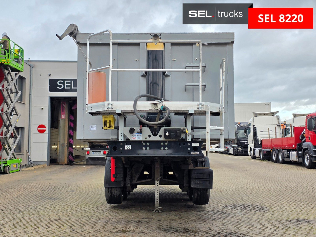 Langendorf SKA 24/30 / Liftachse - Poluprikolica istovarivača: slika 2 Langendorf SKA 24/30 / Liftachse - Poluprikolica istovarivača: slika 2