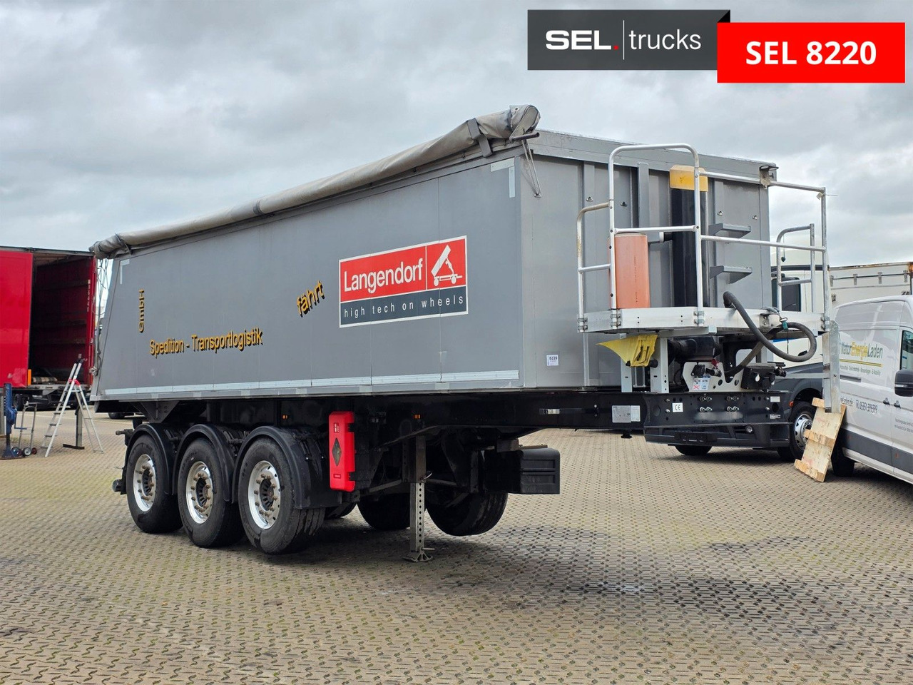 Langendorf SKA 24/30 / Liftachse - Poluprikolica istovarivača: slika 3 Langendorf SKA 24/30 / Liftachse - Poluprikolica istovarivača: slika 3