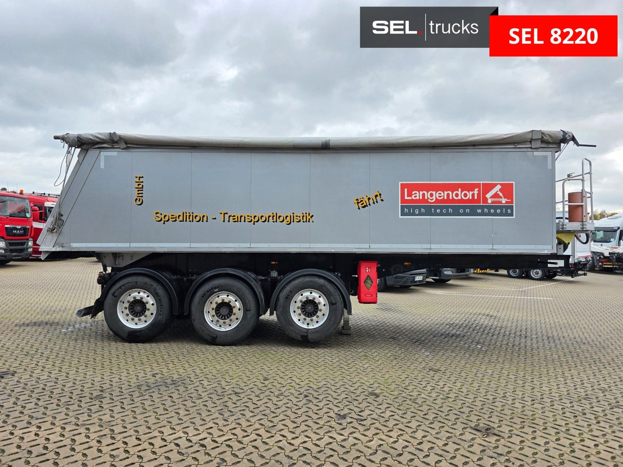 Langendorf SKA 24/30 / Liftachse - Poluprikolica istovarivača: slika 4 Langendorf SKA 24/30 / Liftachse - Poluprikolica istovarivača: slika 4