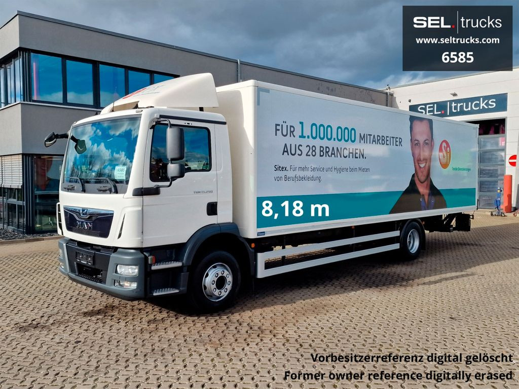 MAN TGM 15.290 4x2 BL / Ladebordwand - Kamion sa zatvorenim sandukom: slika 1 MAN TGM 15.290 4x2 BL / Ladebordwand - Kamion sa zatvorenim sandukom: slika 1