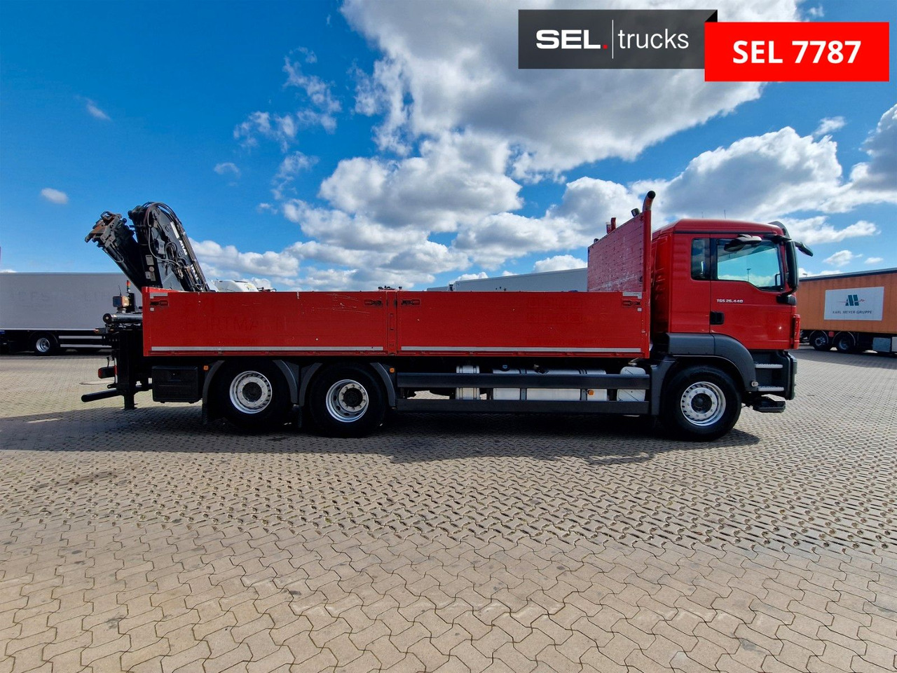 MAN TGS 26.440 6X2-2 LL /Atlas 190 / Fernbedienung. - Kamion sa dizalicom: slika 4 MAN TGS 26.440 6X2-2 LL /Atlas 190 / Fernbedienung. - Kamion sa dizalicom: slika 4