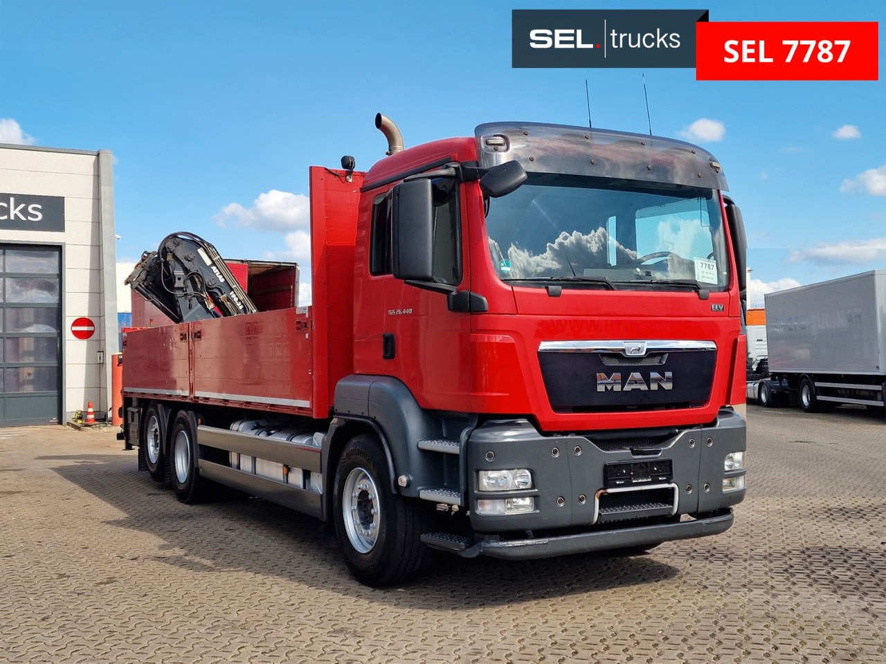 MAN TGS 26.440 6X2-2 LL /Atlas 190 / Fernbedienung. - Kamion sa dizalicom: slika 3 MAN TGS 26.440 6X2-2 LL /Atlas 190 / Fernbedienung. - Kamion sa dizalicom: slika 3