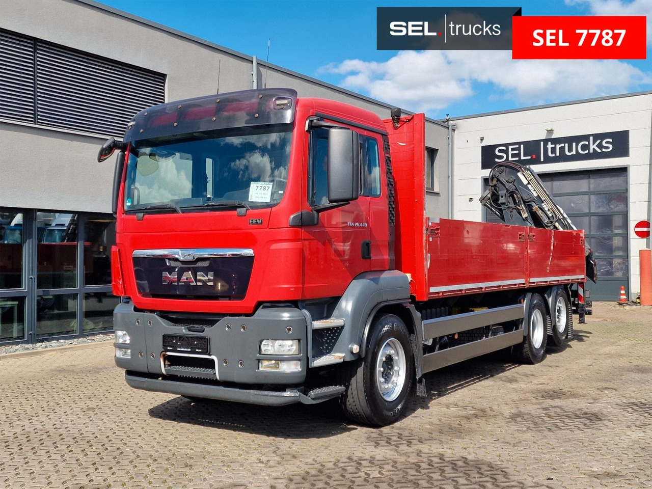 MAN TGS 26.440 6X2-2 LL /Atlas 190 / Fernbedienung. - Kamion sa dizalicom: slika 1 MAN TGS 26.440 6X2-2 LL /Atlas 190 / Fernbedienung. - Kamion sa dizalicom: slika 1