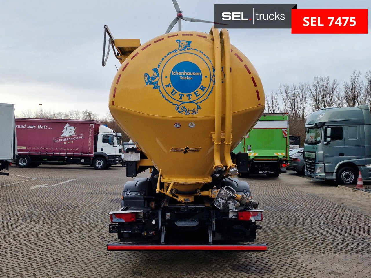 MAN TGS 26.440 6X2-4 LL / SILO / ZF Int. / Spitzer / - Kamion cisterna: slika 5 MAN TGS 26.440 6X2-4 LL / SILO / ZF Int. / Spitzer / - Kamion cisterna: slika 5