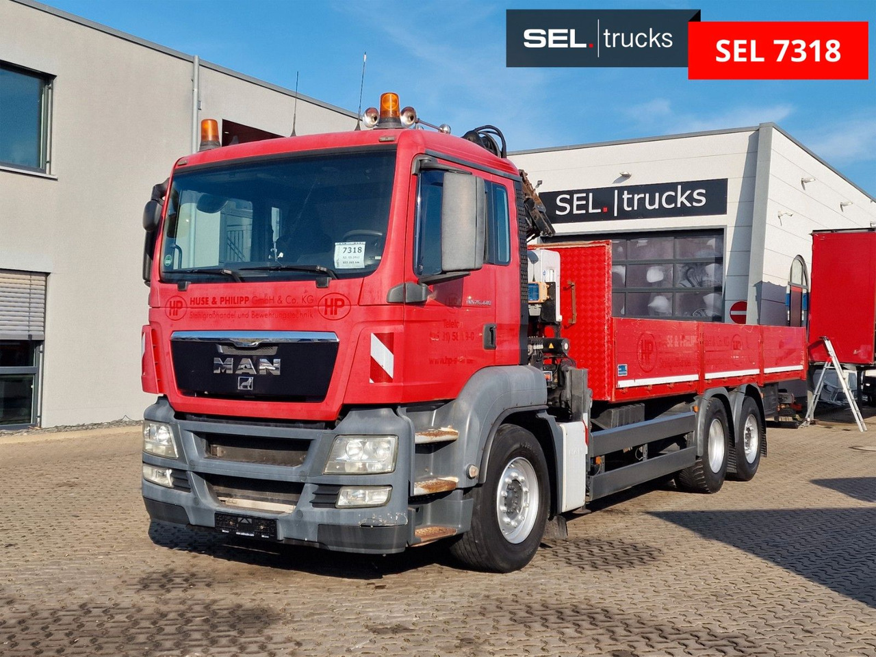 MAN TGS 26.440 6x2-2 BL/Fernbedien. /Lenkachse/Atlas - Kamion sa dizalicom: slika 1 MAN TGS 26.440 6x2-2 BL/Fernbedien. /Lenkachse/Atlas - Kamion sa dizalicom: slika 1