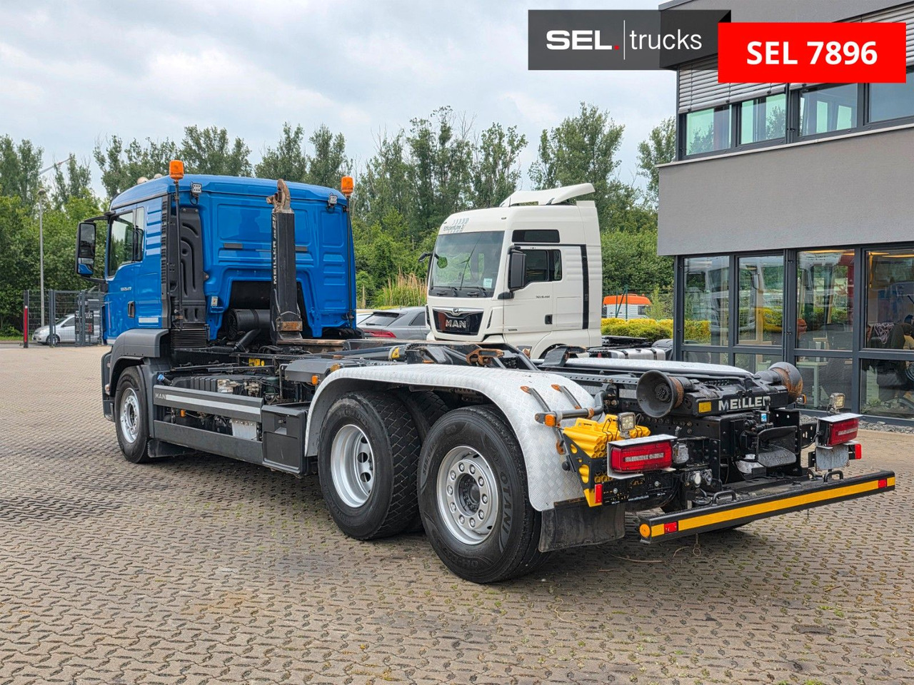 Kamion sa hidrauličnom kukom MAN TGS 26.470 6X2-4 BL / Intarder / Lenkachse / 6D: slika 7