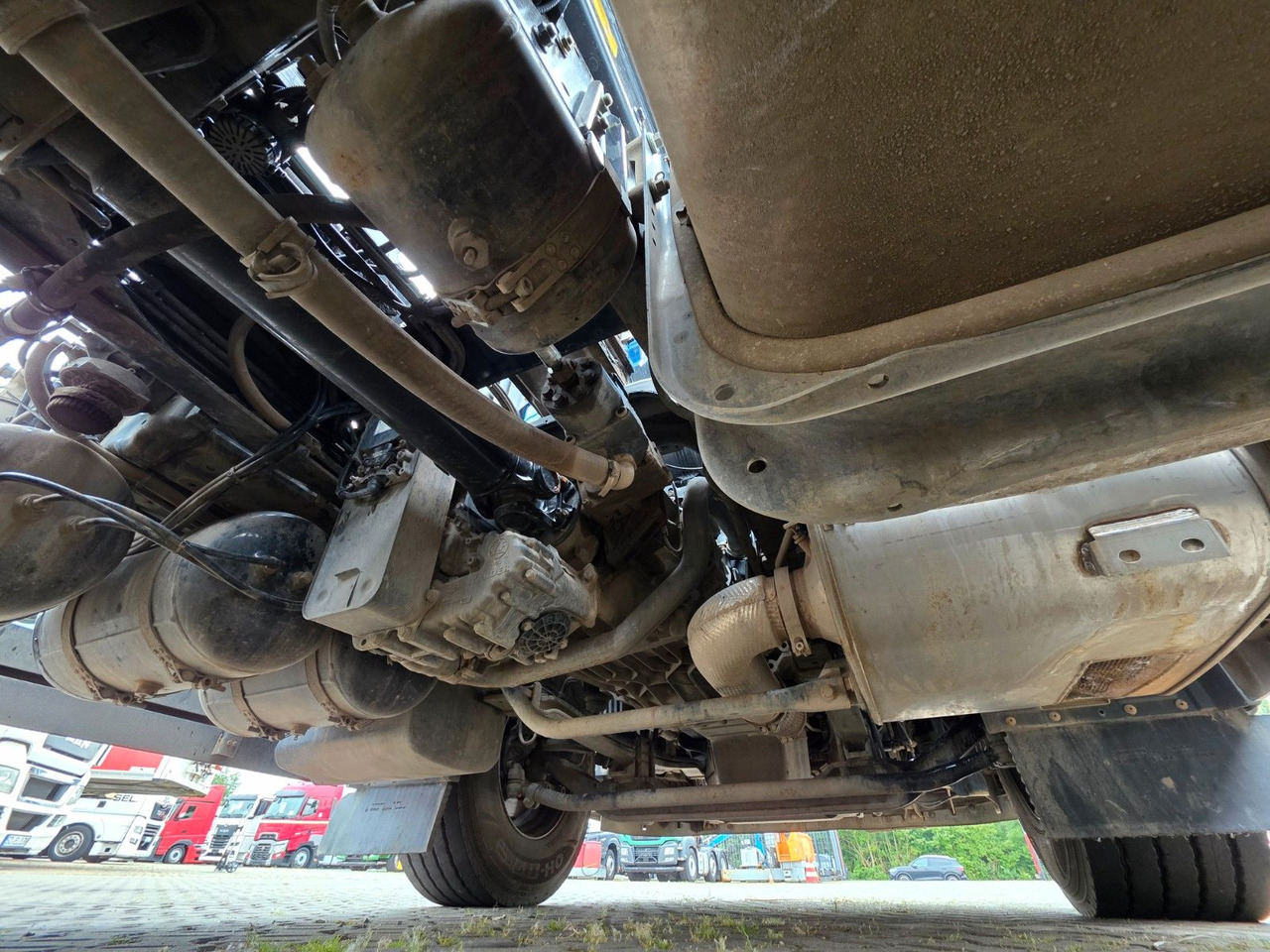 Kamion sa hidrauličnom kukom MAN TGS 26.470 6X2-4 BL / Intarder / Lenkachse / 6D: slika 11