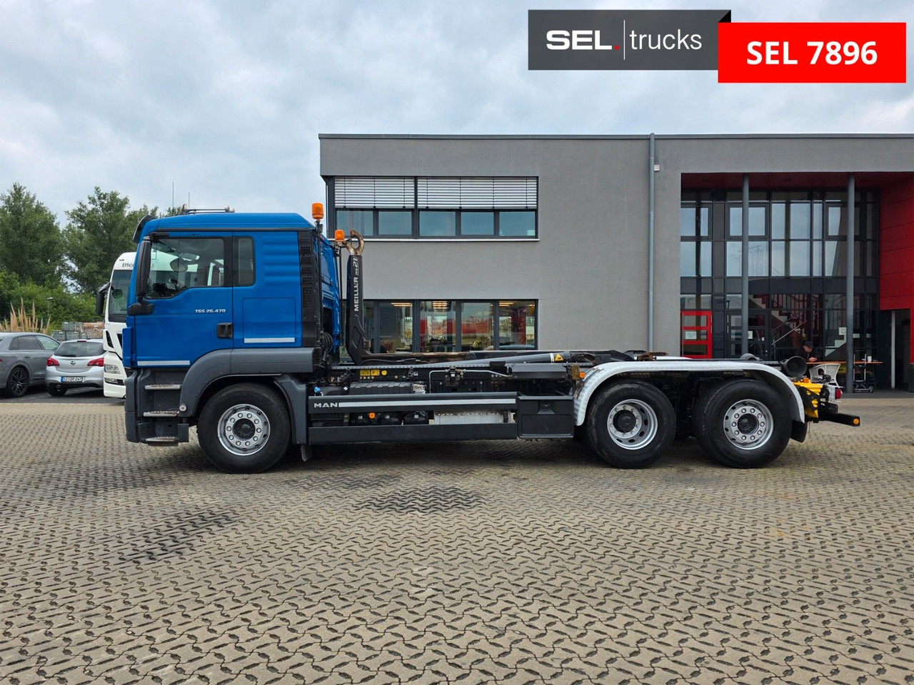 Kamion sa hidrauličnom kukom MAN TGS 26.470 6X2-4 BL / Intarder / Lenkachse / 6D: slika 8