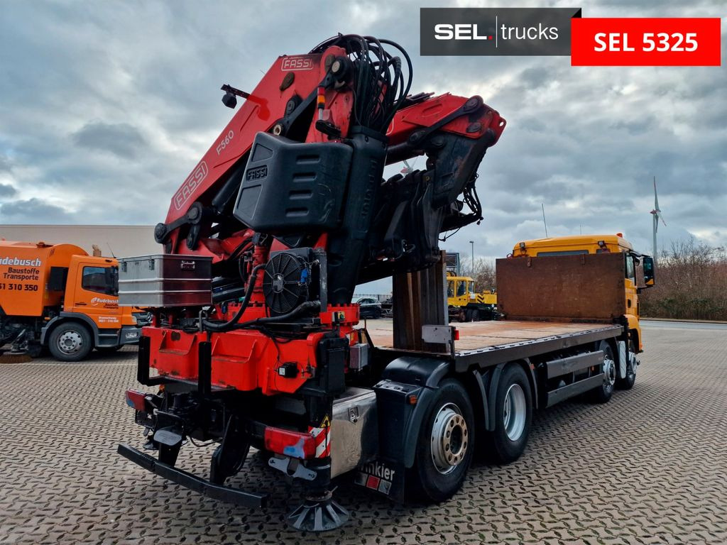MAN TGS 35.480 8X4H-6 BL / Intarder / FASSI F560 - Kamion sa dizalicom: slika 5 MAN TGS 35.480 8X4H-6 BL / Intarder / FASSI F560 - Kamion sa dizalicom: slika 5