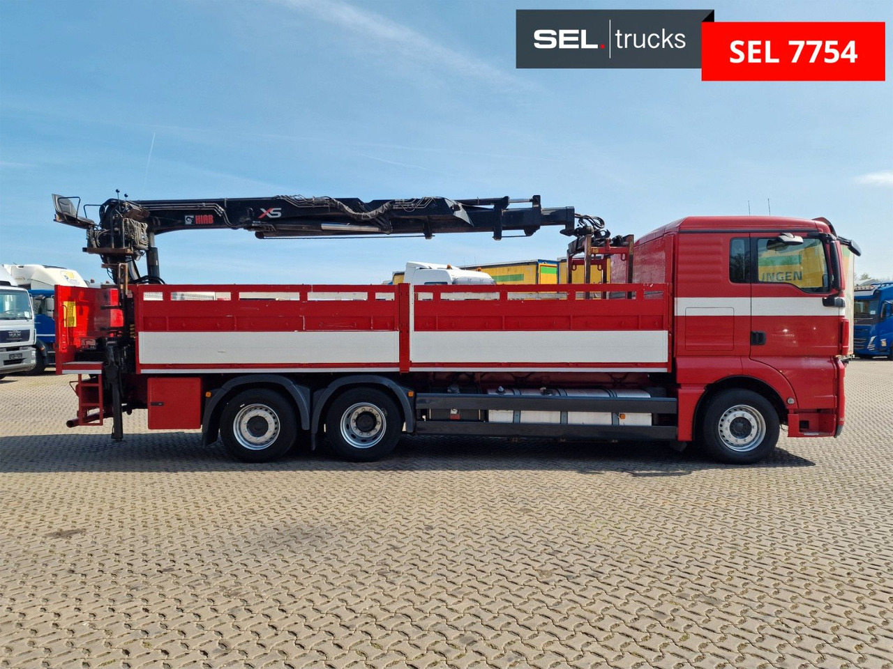MAN TGX 26.400 6x2-2 BL/ Intarder / HIAB / Lenkachse - Kamion sa dizalicom: slika 4 MAN TGX 26.400 6x2-2 BL/ Intarder / HIAB / Lenkachse - Kamion sa dizalicom: slika 4