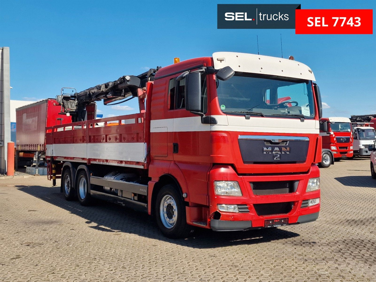 MAN TGX 26.400 6x2-2 BL / Intarder / HIAB /Lenkachse - Kamion sa dizalicom: slika 3 MAN TGX 26.400 6x2-2 BL / Intarder / HIAB /Lenkachse - Kamion sa dizalicom: slika 3