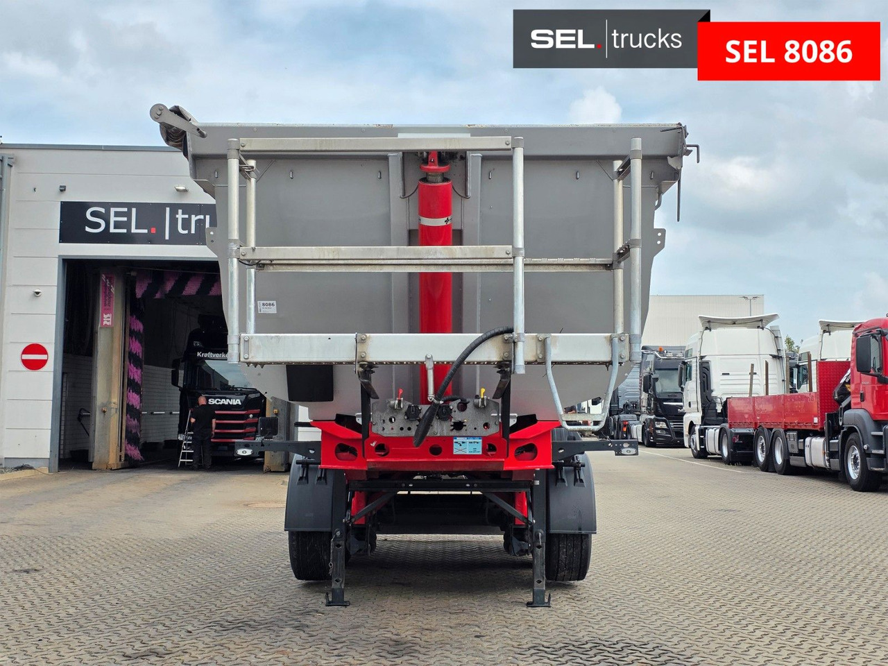 Meiller KISA3 / Alu-Felgen / Liftachse - Poluprikolica istovarivača: slika 2 Meiller KISA3 / Alu-Felgen / Liftachse - Poluprikolica istovarivača: slika 2