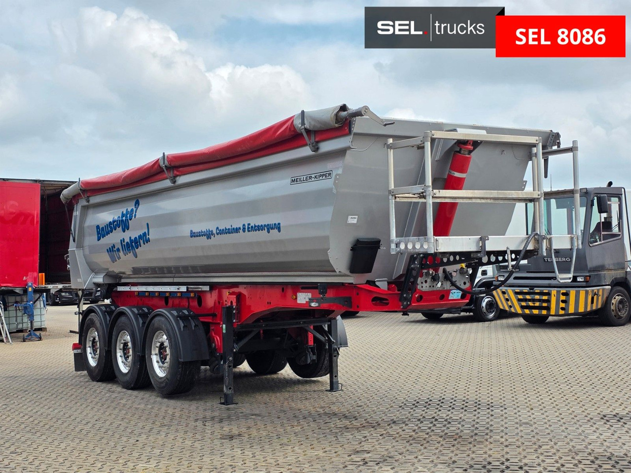 Meiller KISA3 / Alu-Felgen / Liftachse - Poluprikolica istovarivača: slika 4 Meiller KISA3 / Alu-Felgen / Liftachse - Poluprikolica istovarivača: slika 4