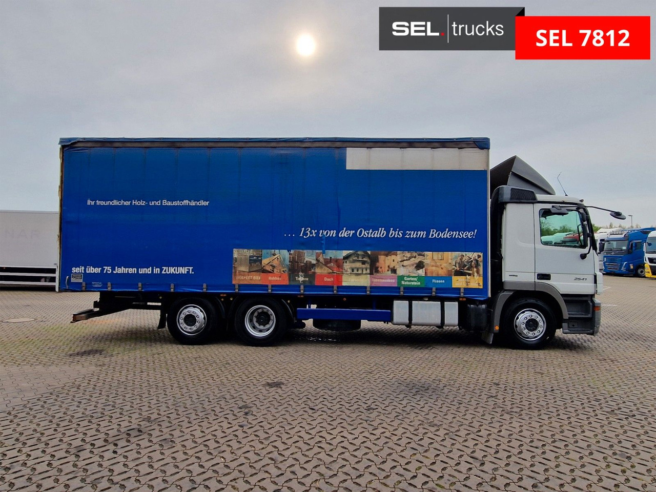 Mercedes-Benz Actros 2541 / Lenkachse / Liftachse / V6 - Kamion sa ceradom: slika 4 Mercedes-Benz Actros 2541 / Lenkachse / Liftachse / V6 - Kamion sa ceradom: slika 4