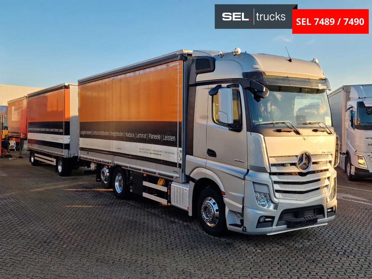 Mercedes-Benz Actros 2545 / Retarder / Alukappen / Standklima - Kamion sa ceradom: slika 3 Mercedes-Benz Actros 2545 / Retarder / Alukappen / Standklima - Kamion sa ceradom: slika 3