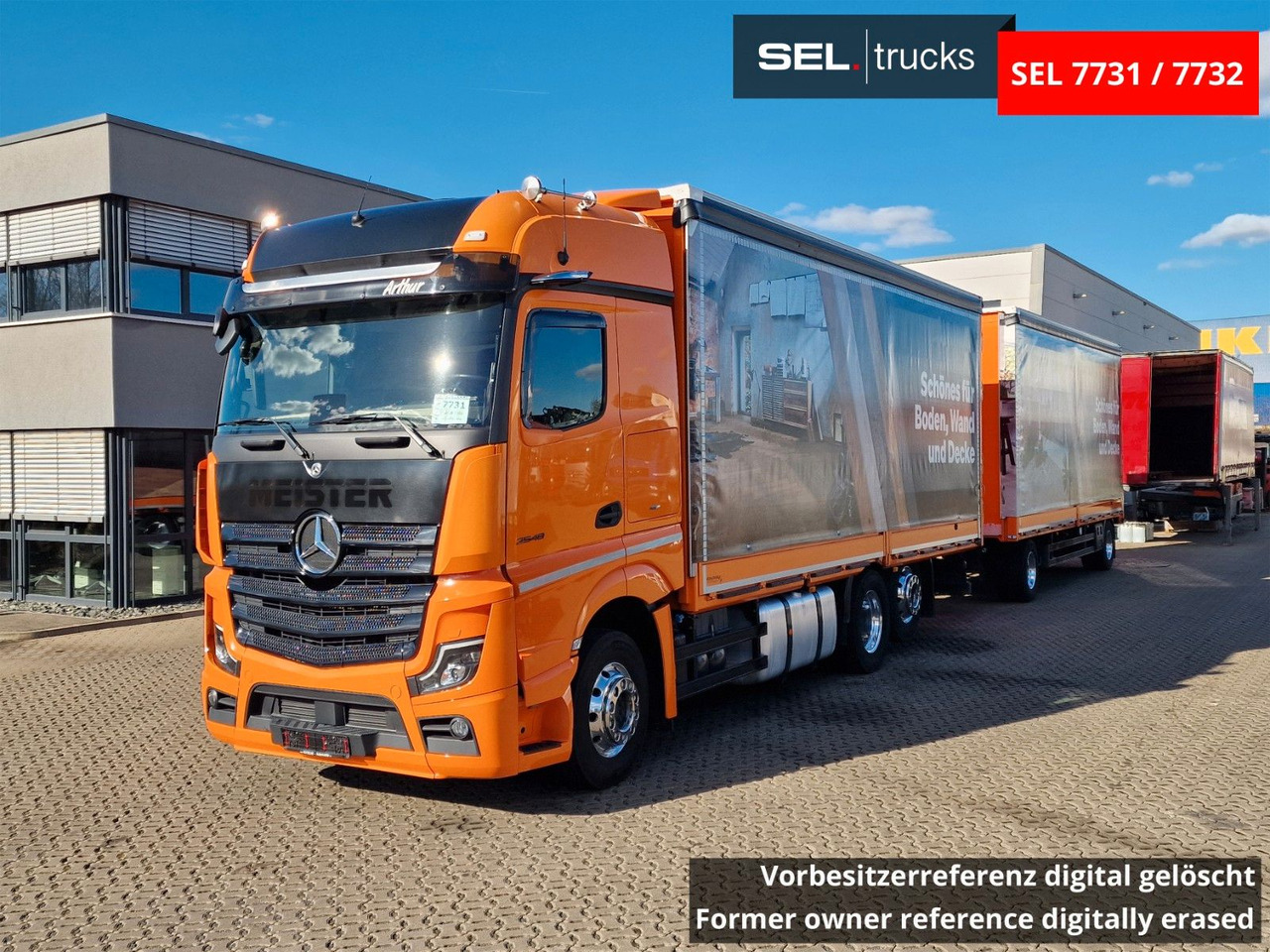 Mercedes-Benz Actros 2548 / Retarder / Aluklappen / 6E - Kamion sa ceradom: slika 1 Mercedes-Benz Actros 2548 / Retarder / Aluklappen / 6E - Kamion sa ceradom: slika 1