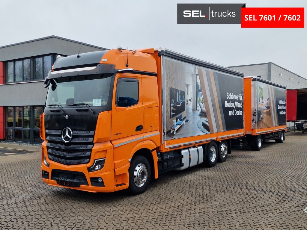 Mercedes-Benz Actros 2548 / Retarder / Aluklappen / Euro 6E - Kamion sa ceradom: slika 1 Mercedes-Benz Actros 2548 / Retarder / Aluklappen / Euro 6E - Kamion sa ceradom: slika 1