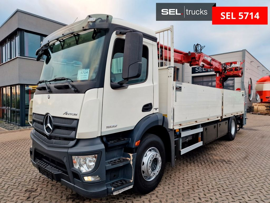 Mercedes-Benz Antos 1832 / MKG Kran Mercedes-Benz Antos 1832 / MKG Kran - Kamion sa tovarnim sandukom, Kamion sa dizalicom: slika 2 Mercedes-Benz Antos 1832 / MKG Kran Mercedes-Benz Antos 1832 / MKG Kran - Kamion sa tovarnim sandukom, Kamion sa dizalicom: slika 2
