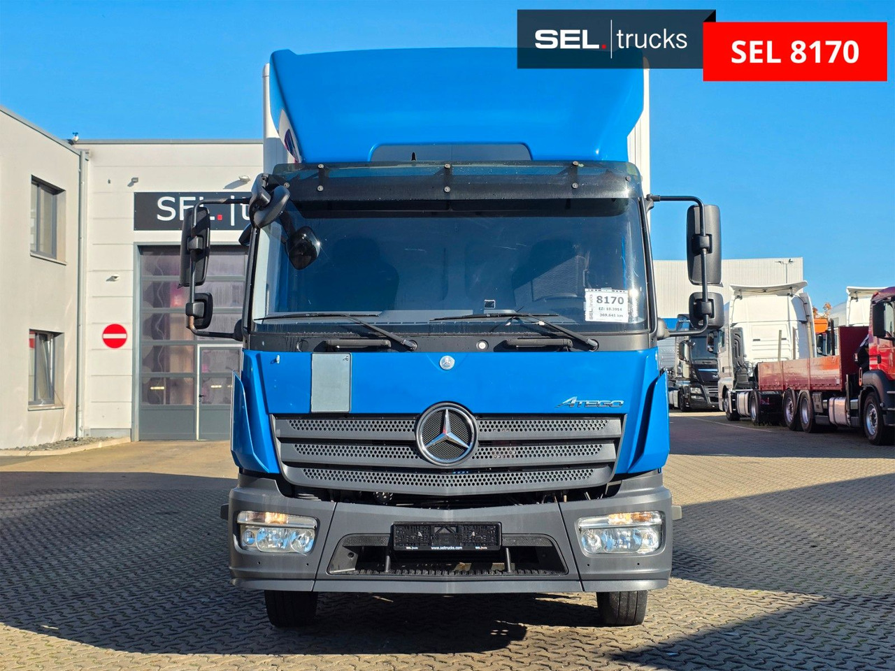 Mercedes-Benz Atego 1218 / Ladebordwand - Kamion sa zatvorenim sandukom: slika 2 Mercedes-Benz Atego 1218 / Ladebordwand - Kamion sa zatvorenim sandukom: slika 2