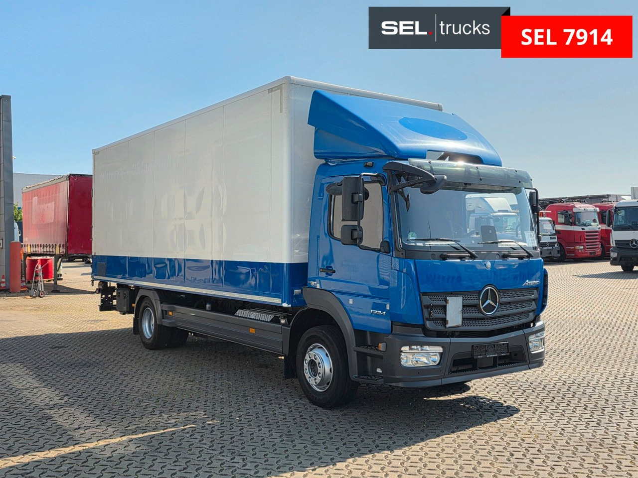 Mercedes-Benz Atego 1324 / Ladebordwand - Kamion sa zatvorenim sandukom: slika 3 Mercedes-Benz Atego 1324 / Ladebordwand - Kamion sa zatvorenim sandukom: slika 3