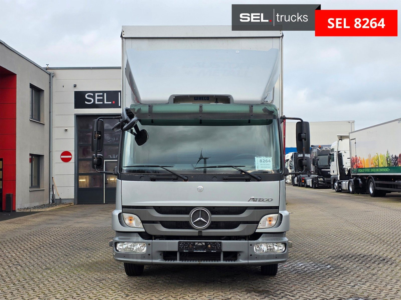 Mercedes-Benz Atego 818 / Ladebordwand - Dostavno vozilo sa ceradom: slika 2 Mercedes-Benz Atego 818 / Ladebordwand - Dostavno vozilo sa ceradom: slika 2