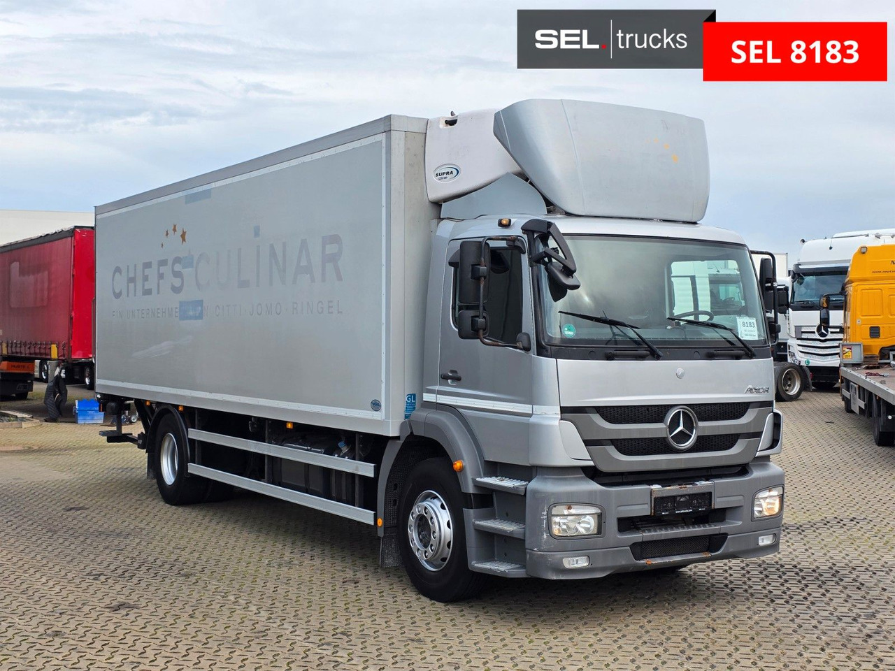 Mercedes-Benz Axor 1826 / Ladebordwand / Carrier Supra 1250 Mt - Hladnjača: slika 3 Mercedes-Benz Axor 1826 / Ladebordwand / Carrier Supra 1250 Mt - Hladnjača: slika 3
