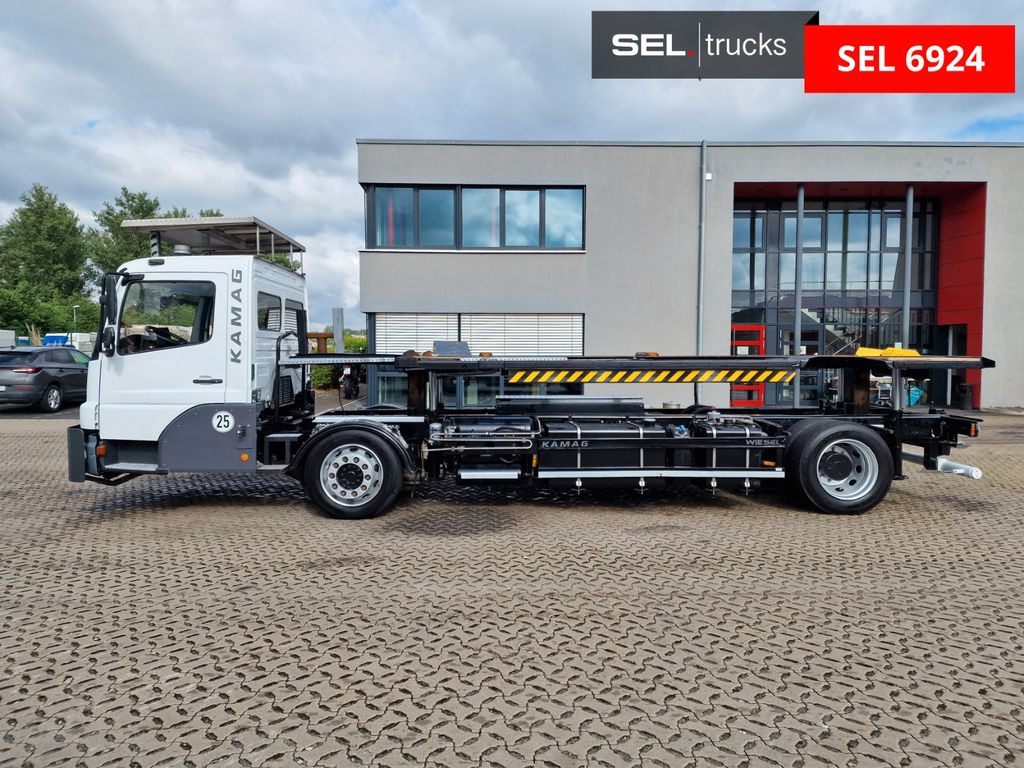 Kamion za prevoz kontejnera/ Kamion sa promenjivim sandukom Mercedes-Benz KAMAG WBH 25 / Wiesel Umsetzer Sattelplatte: slika 8