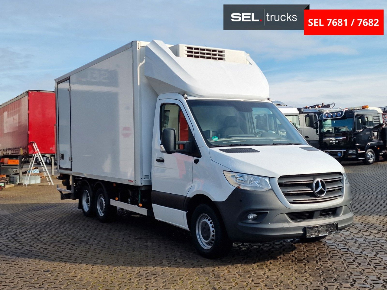 Mercedes-Benz Sprinter / Thermo King V500 / 6D inkl. Trailer - Dostavno vozilo hladnjača: slika 3 Mercedes-Benz Sprinter / Thermo King V500 / 6D inkl. Trailer - Dostavno vozilo hladnjača: slika 3