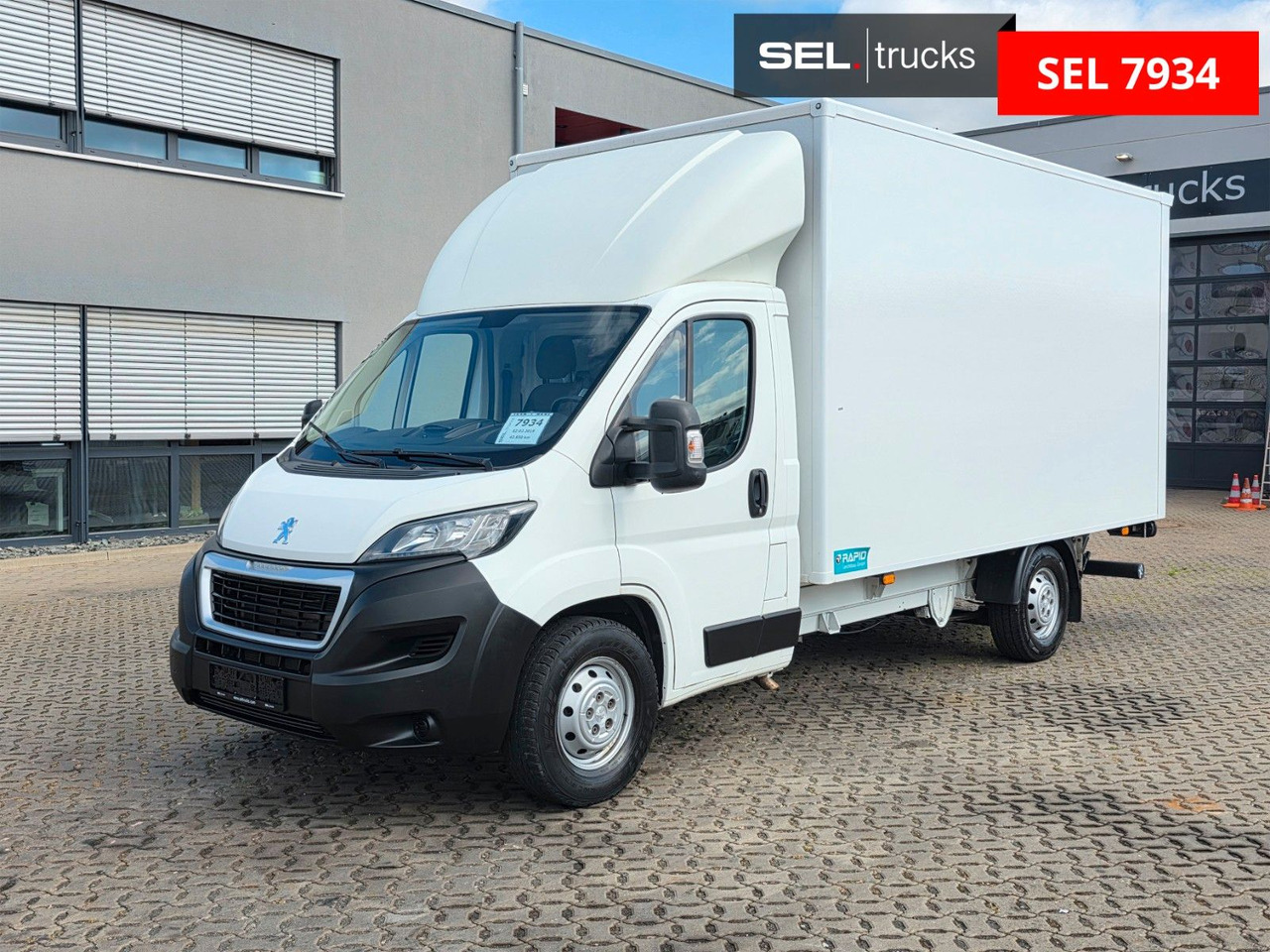 Peugeot Boxer / Ladebordwand / Klimaanlage / 3 Sitzen - Dostavno vozilo sa zatvorenim sandukom: slika 1 Peugeot Boxer / Ladebordwand / Klimaanlage / 3 Sitzen - Dostavno vozilo sa zatvorenim sandukom: slika 1